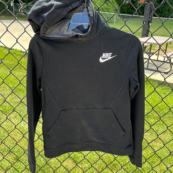 Nike Other - FREE W/ PURCHASE Girls Nike Black Hoodie Pullover